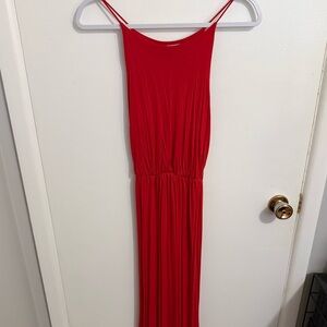 Kismet Vibrant Red Maxi Dress